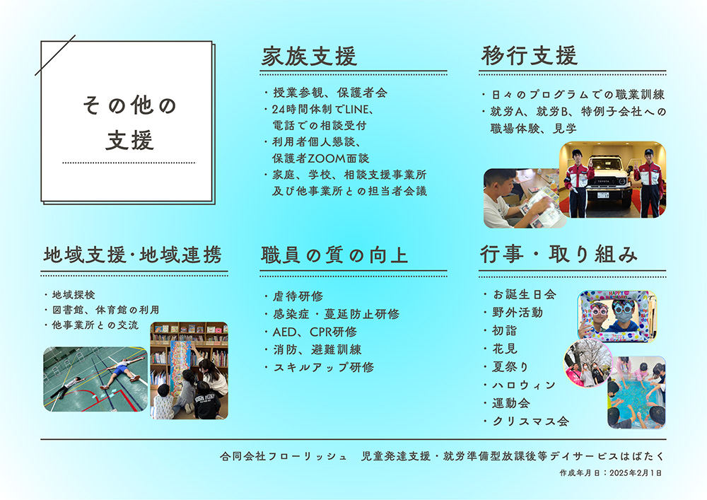 支援プログラム